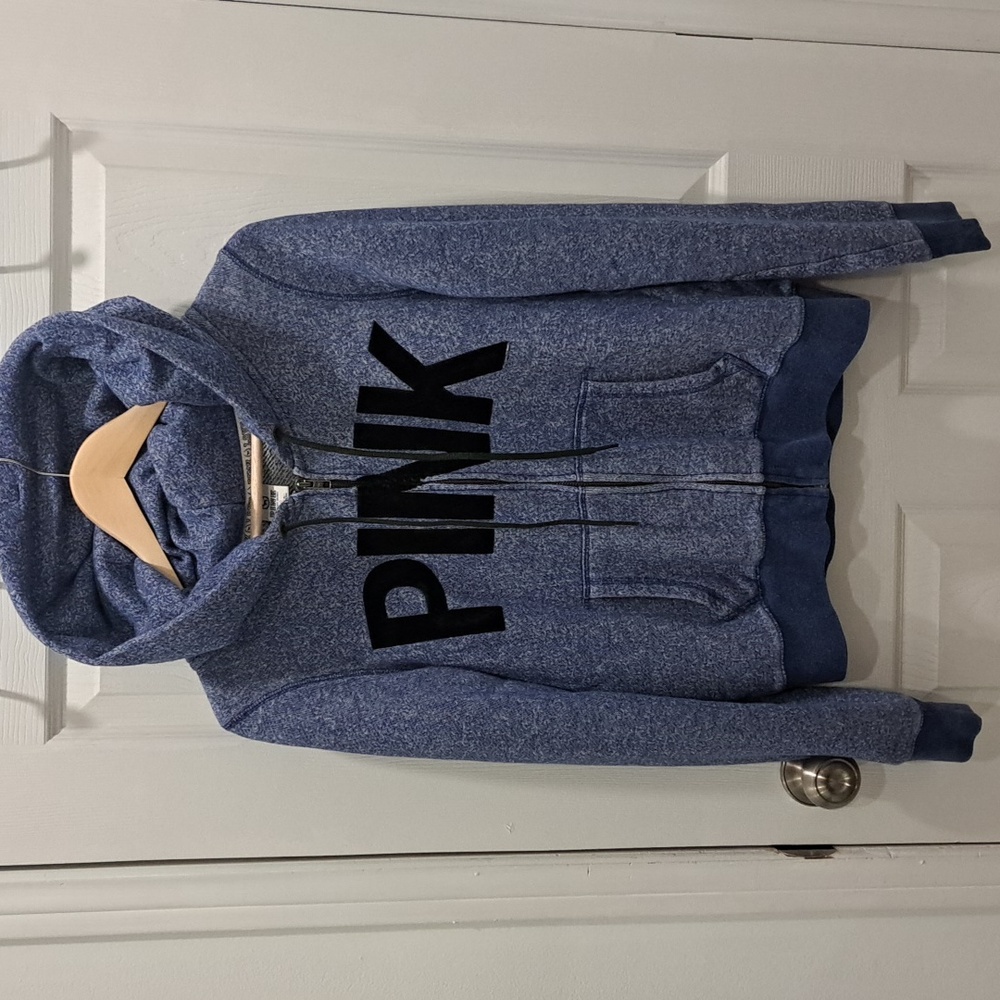 Pink Womens Large Purple Hoodie